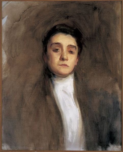 Eleanora Duse ca. 1893 by John Singer Sargent (1856-1925 Herta) and Paul Amir Collection